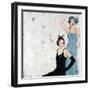 Flappers-Clayton Rabo-Framed Giclee Print