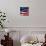 Flapping Flag Usa With Wave-Irochka-Mounted Premium Giclee Print displayed on a wall