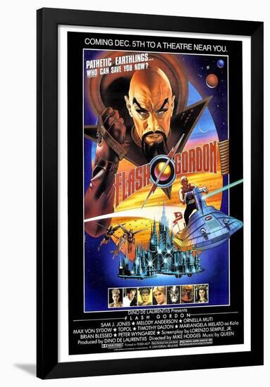 Flash Gordon, 1980-null-Framed Poster