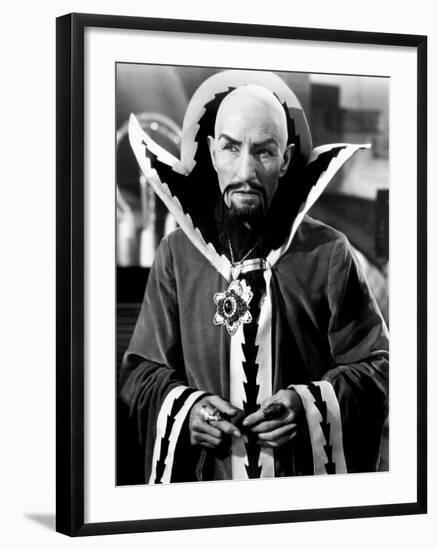 Flash Gordon, Charles Middleton as Ming the Merciless, 1936-null-Framed Photo