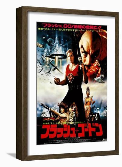 Flash Gordon, Japanese Poster, 1980-null-Framed Art Print