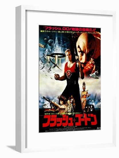 Flash Gordon, Japanese Poster, 1980-null-Framed Art Print