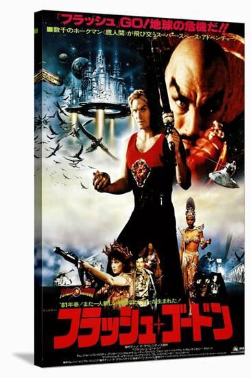 Flash Gordon, Japanese Poster, 1980-null-Stretched Canvas