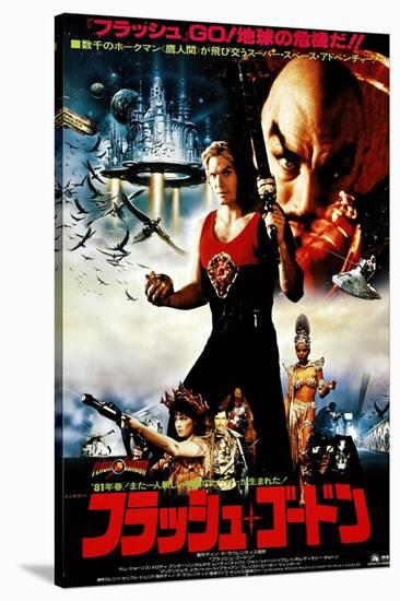 Flash Gordon, Japanese Poster, 1980-null-Stretched Canvas