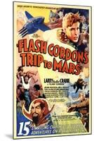 Flash Gordon's Trip to Mars-null-Mounted Art Print