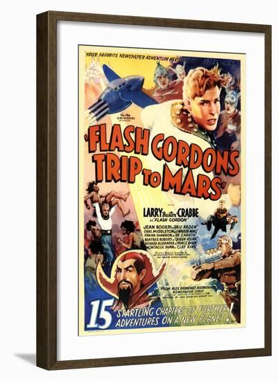Flash Gordon's Trip to Mars-null-Framed Art Print