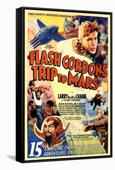 Flash Gordon's Trip to Mars-null-Framed Stretched Canvas