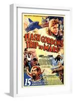 Flash Gordon's Trip to Mars-null-Framed Art Print