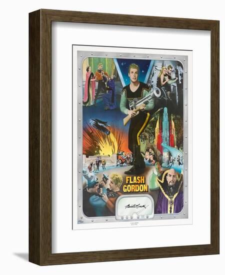 Flash Gordon: Space Soldiers, 1936, "Flash Gordon" Directed by Ray Taylor, Frederick Stephani-null-Framed Giclee Print