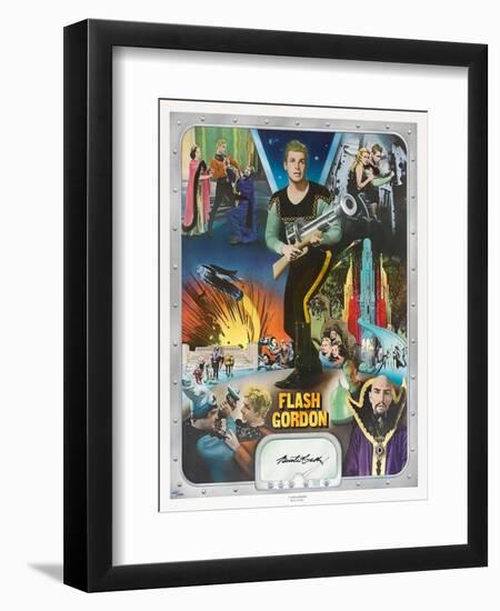 Flash Gordon: Space Soldiers, 1936, "Flash Gordon" Directed by Ray Taylor, Frederick Stephani-null-Framed Giclee Print