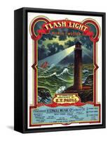 "Flash Light" from the Sheet Music Collection at National Museum of American History-null-Framed Stretched Canvas