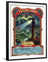 "Flash Light" from the Sheet Music Collection at National Museum of American History-null-Framed Art Print