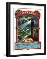 "Flash Light" from the Sheet Music Collection at National Museum of American History-null-Framed Art Print