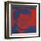 Flash-November 22, 1963, 1968 (red & blue)-Andy Warhol-Framed Art Print