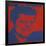 Flash-November 22, 1963, 1968 (red & blue)-Andy Warhol-Framed Art Print