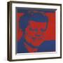 Flash-November 22, 1963, 1968 (red & blue)-Andy Warhol-Framed Giclee Print