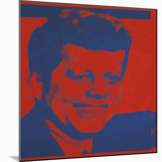 Flash-November 22, 1963, 1968 (red & blue)-Andy Warhol-Mounted Giclee Print