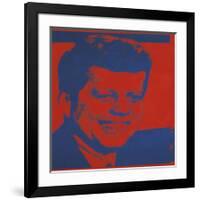 Flash-November 22, 1963, 1968 (red & blue)-Andy Warhol-Framed Giclee Print