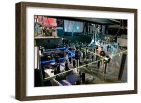 Flash Photolysis Equipment-Colin Cuthbert-Framed Photographic Print