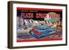 Flash Space Patrol-null-Framed Art Print