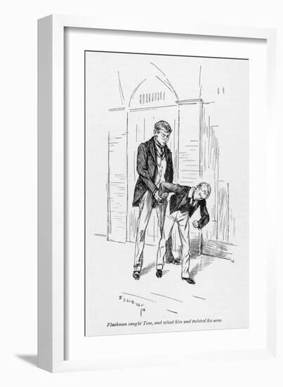 Flashman and Tom-Edmund J. Sullivan-Framed Art Print