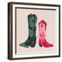 Flashy Boots I-Grace Popp-Framed Art Print