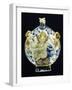 Flask Depicting Young Bacchus Seated on Barrel-null-Framed Giclee Print