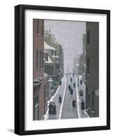 Flask Walk, Hampstead, 1922 (Oil on Canvas)-Charles Ginner-Framed Giclee Print