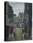 Flask Walk, Hampstead, on Coronation Day-Charles Ginner-Stretched Canvas
