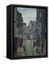 Flask Walk, Hampstead, on Coronation Day-Charles Ginner-Framed Stretched Canvas