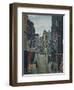 Flask Walk, Hampstead, on Coronation Day-Charles Ginner-Framed Giclee Print