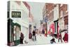 Flask Walk, Hampstead-Gillian Lawson-Stretched Canvas