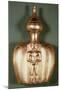 Flask with a Figure of a Cacique Realized from Molten Gold Lost Wax-null-Mounted Giclee Print