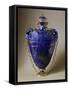 Flask with Chain-Stefano Caron-Framed Stretched Canvas
