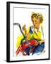 "Flat Bike Tire," July 24, 1943-Alex Ross-Framed Giclee Print