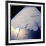 Flat Clouds Covering the Ocean-null-Framed Premium Photographic Print