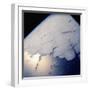 Flat Clouds Covering the Ocean-null-Framed Photographic Print