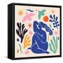 Flat Design Matisse Style Best Vector Illustration-Nadezhda Ivanova-Framed Stretched Canvas