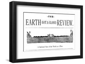 Flat Earth Magazine-null-Framed Photographic Print