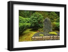 Flat Garden, Portland Japanese Garden, Portland, Oregon, Usa-Michel Hersen-Framed Photographic Print