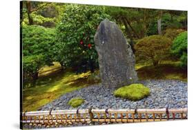 Flat Garden, Portland Japanese Garden, Portland, Oregon, Usa-Michel Hersen-Stretched Canvas