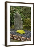 Flat Garden, Portland Japanese Garden, Portland, Oregon-Michel Hersen-Framed Photographic Print