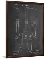 Flat Head Screw Driver Patent-null-Framed Art Print