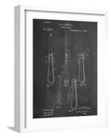 Flat Head Screw Driver Patent-null-Framed Art Print