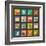 Flat Icons Set for Web and Mobile Applications-ekler-Framed Art Print