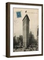 Flat Iron 1909-Hugo Wild-Framed Art Print