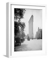 Flat-Iron Building I.E. Flatiron, Fifth Avenue and Broadway, New York-null-Framed Photo