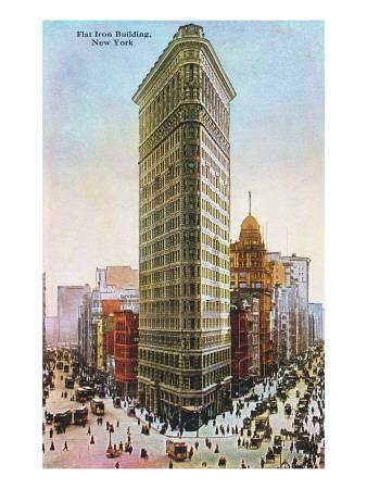 EMPIRE STATE BUILDING by Brain James 19x13 Poster NEW YORK ART PRINT