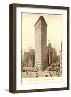 Flat Iron Building, New York City-null-Framed Art Print