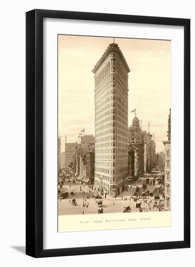 Flat Iron Building, New York City-null-Framed Art Print